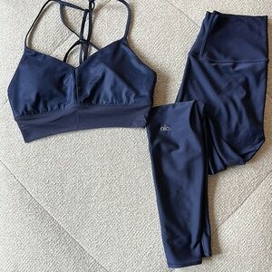 ALO Yoga Airlift Leggings & Sports Bra Set